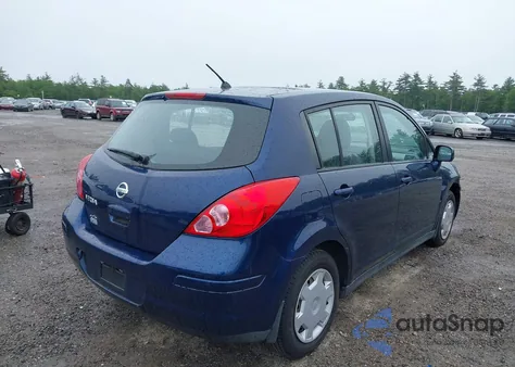 2008 Nissan Versa 1.8S из США, поврежденный, VIN 3N1BC13E18L371800